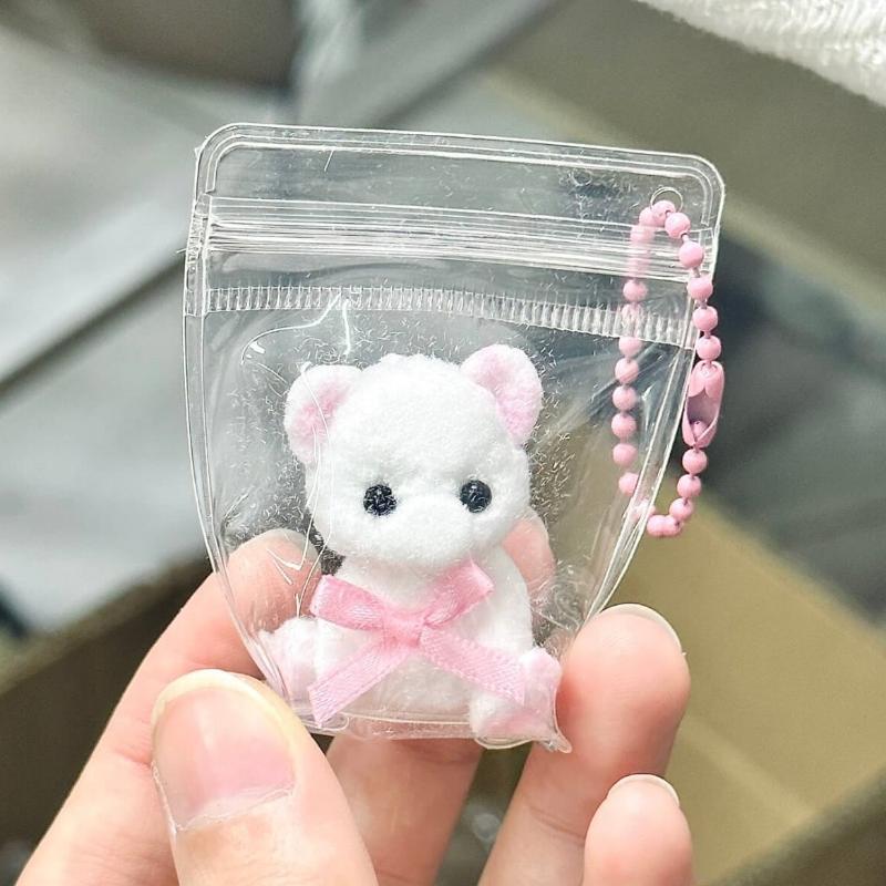 Pink1 Pendant Mini Bear Squishy