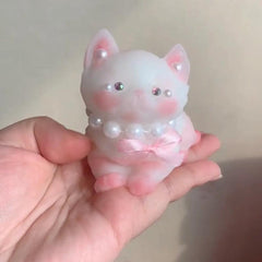 Pink Cute Cat Squishy