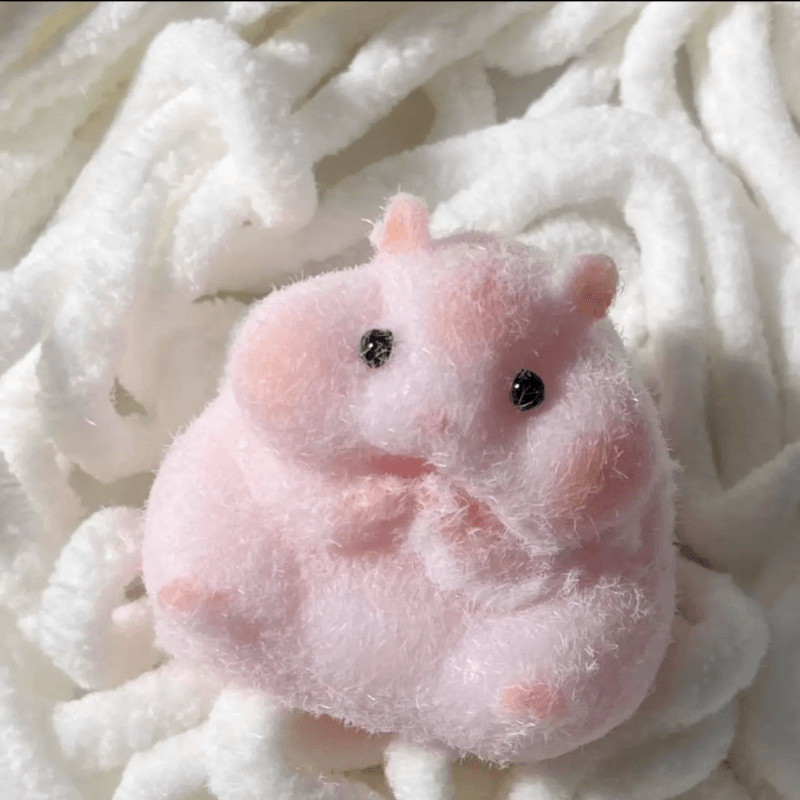 Pink Hamster Squishy