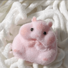 Pink Hamster Squishy