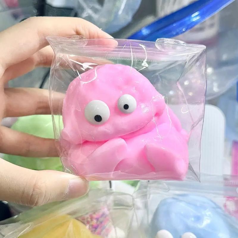 Pink Ugly Monster Squishy