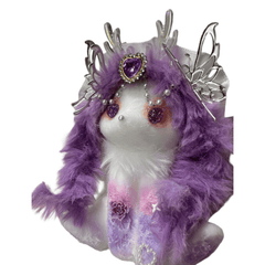 Purple Genevieve Princess Bunny Squishy doll