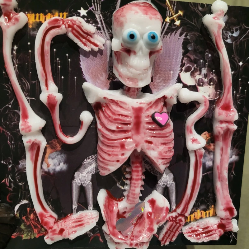 Skull Human Body Organizer Squishy