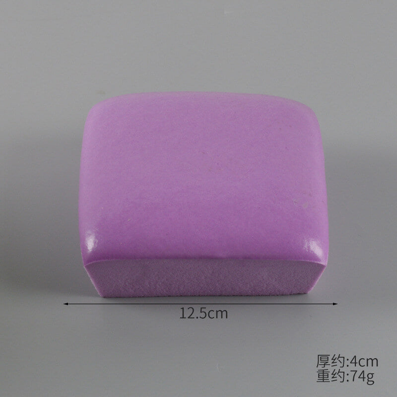Square Purple  Colorful Cake Slow Rising Squishies