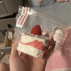 Strawberry Cream Cake Squishy