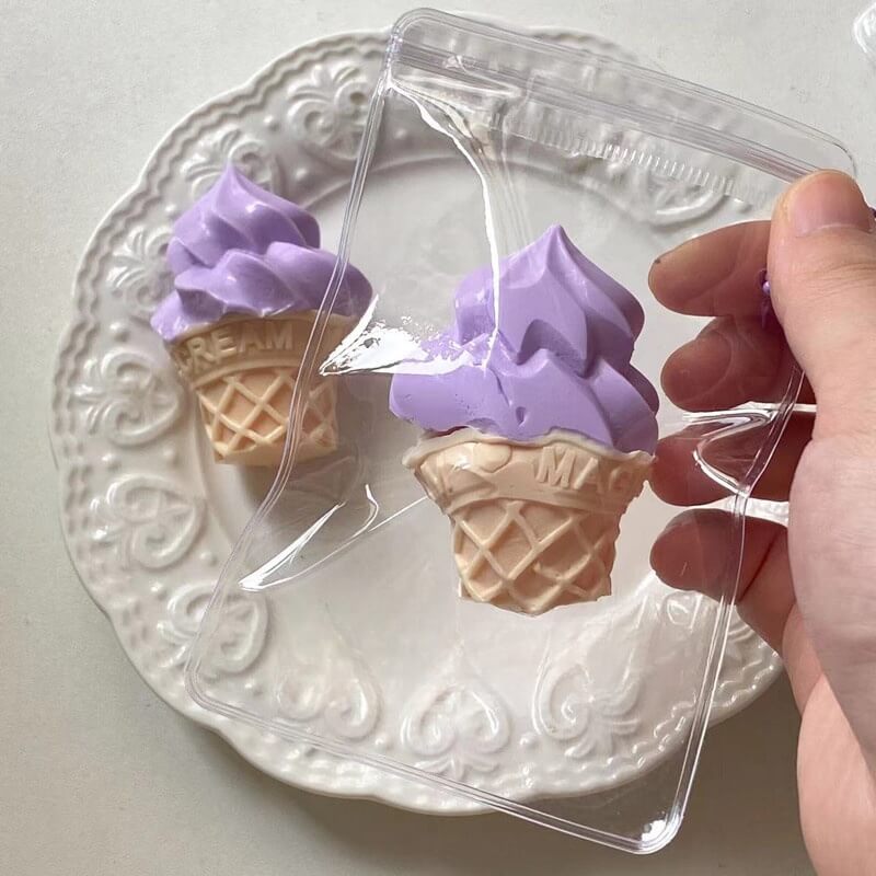 Taro Ice Cream Squishy