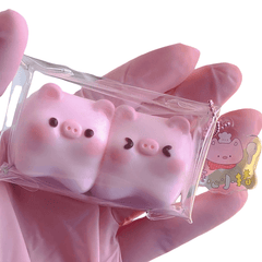 Tooth Shaped Pigs Squishy