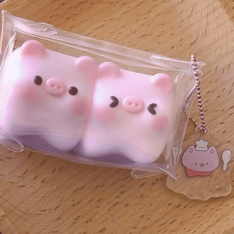Tooth Shaped Pigs Squishy