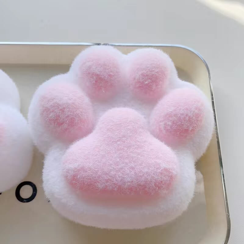 White The Biggest 1.76 Pounds Of Big Cat Paw Squishy