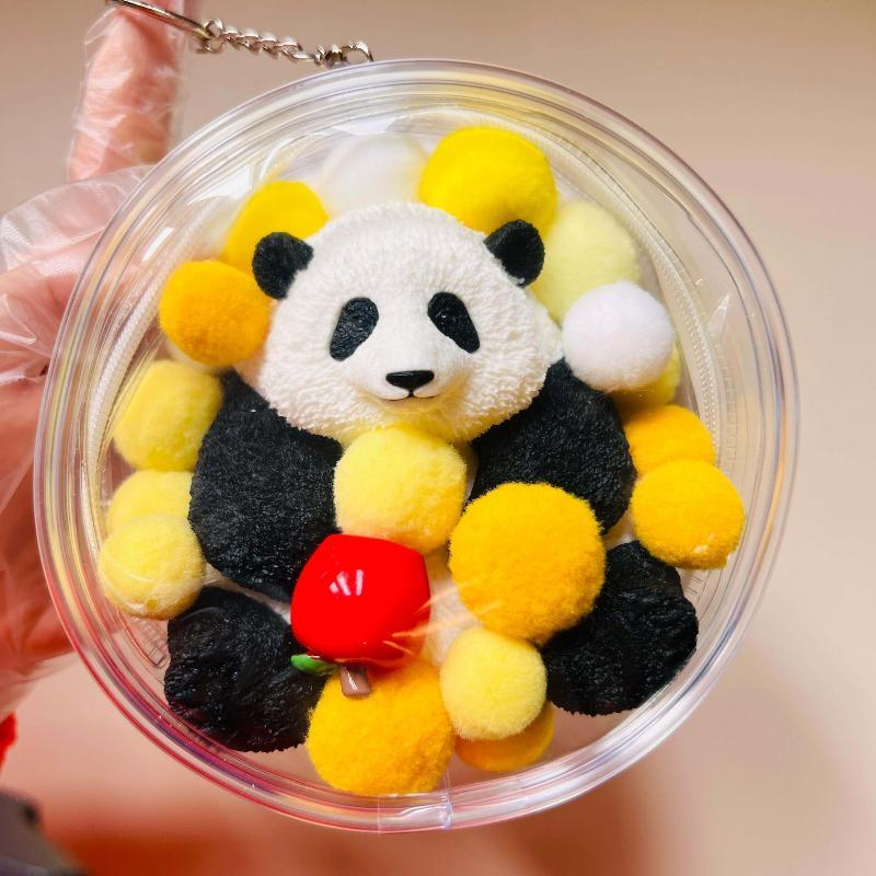 Yellow Ball Panda Squishy