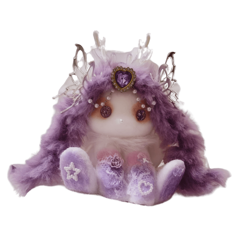 Purple Genevieve Princess Bunny Squishy doll