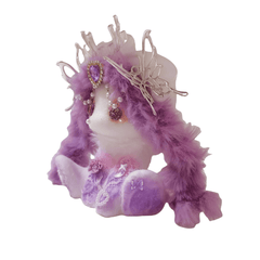 Purple Genevieve Princess Bunny Squishy doll