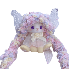 Pink And Purple Butterfly Fairy Bunny Squishy Doll