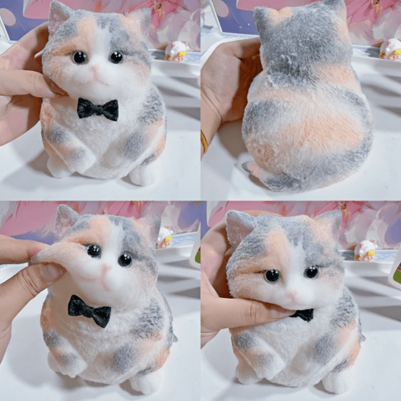 Handmade Customized Cute Big Cat Squishy